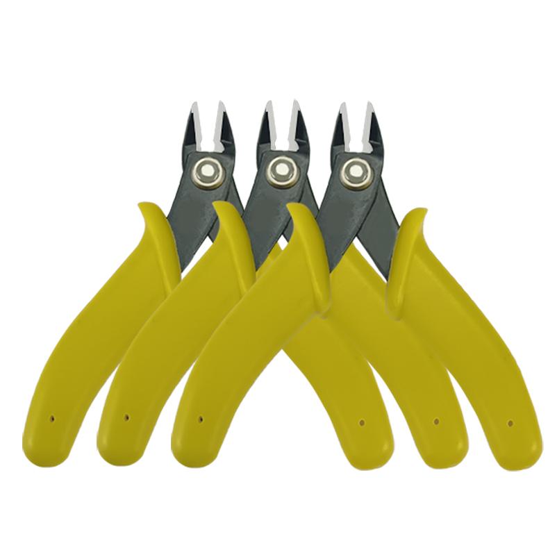 3.5-inch Mini Diagonal Pliers Electronic Pliers Pointed Nose Pliers Insulated Rubber Handle DIY Tool