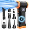 Portable Cordless Turbo Fan With Brushless Motor 4-Speed Bidirectional Blower Car Camping Office Home Outdoor Use