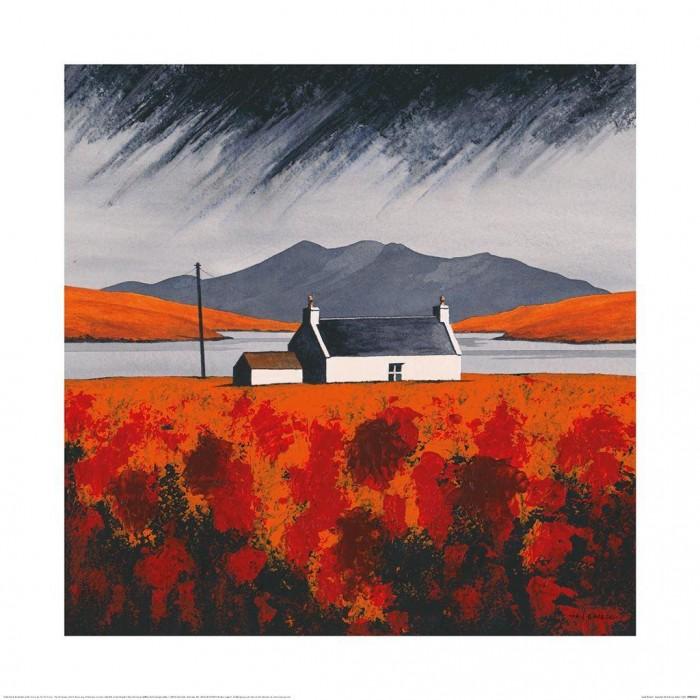 Anthony Barber Loch Erisort - Autumn Print