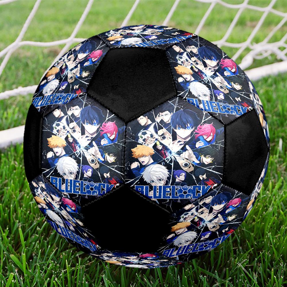 BlueLock Theme Size 5 Soccer Ball, Suitable for Both Indoor and Outdoor Matches, a Gift Suitable for Everyone.