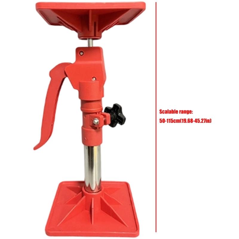 Adjustable Height Cabinet Lift Bracket Support Stand With Quick Installation Tool Less Design For Overhead Storage Unit