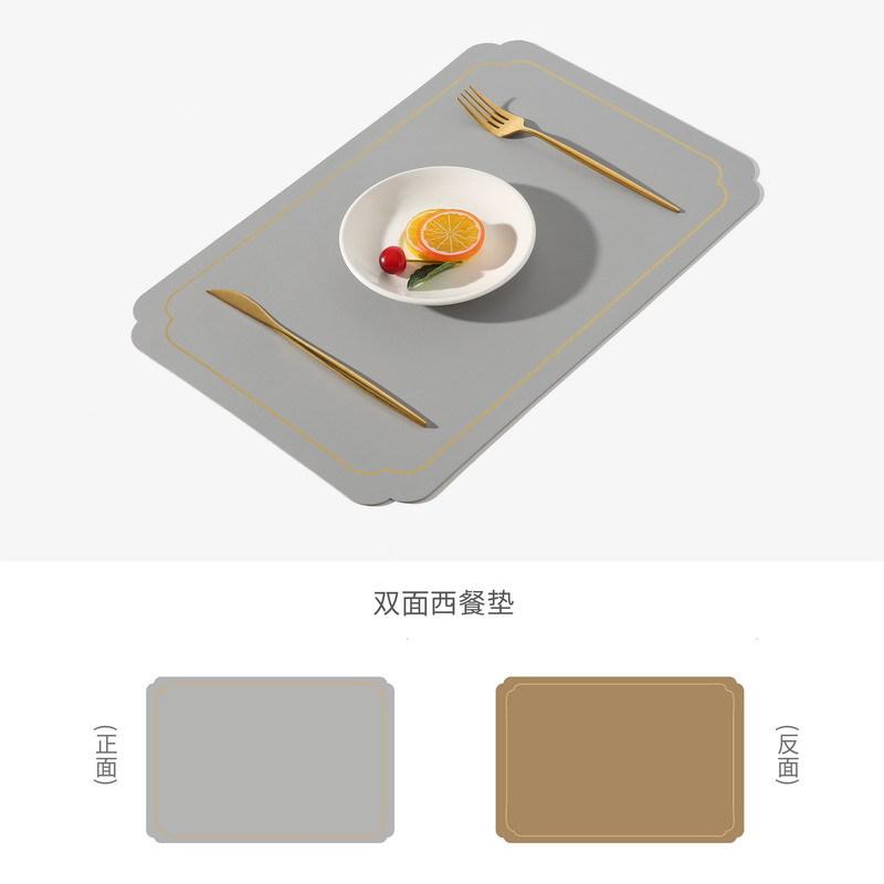 4 Pcs Nordic Style Table Mat Anti-Slip Water-Proof Placemat Coaster Mats Dining Tablemat Silicone Coaster Kitchen Accessories