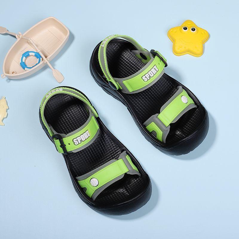 2024 Kids Flagship Closed-Toe Sandals: Toddler Soft Sole Summer Shoes 37