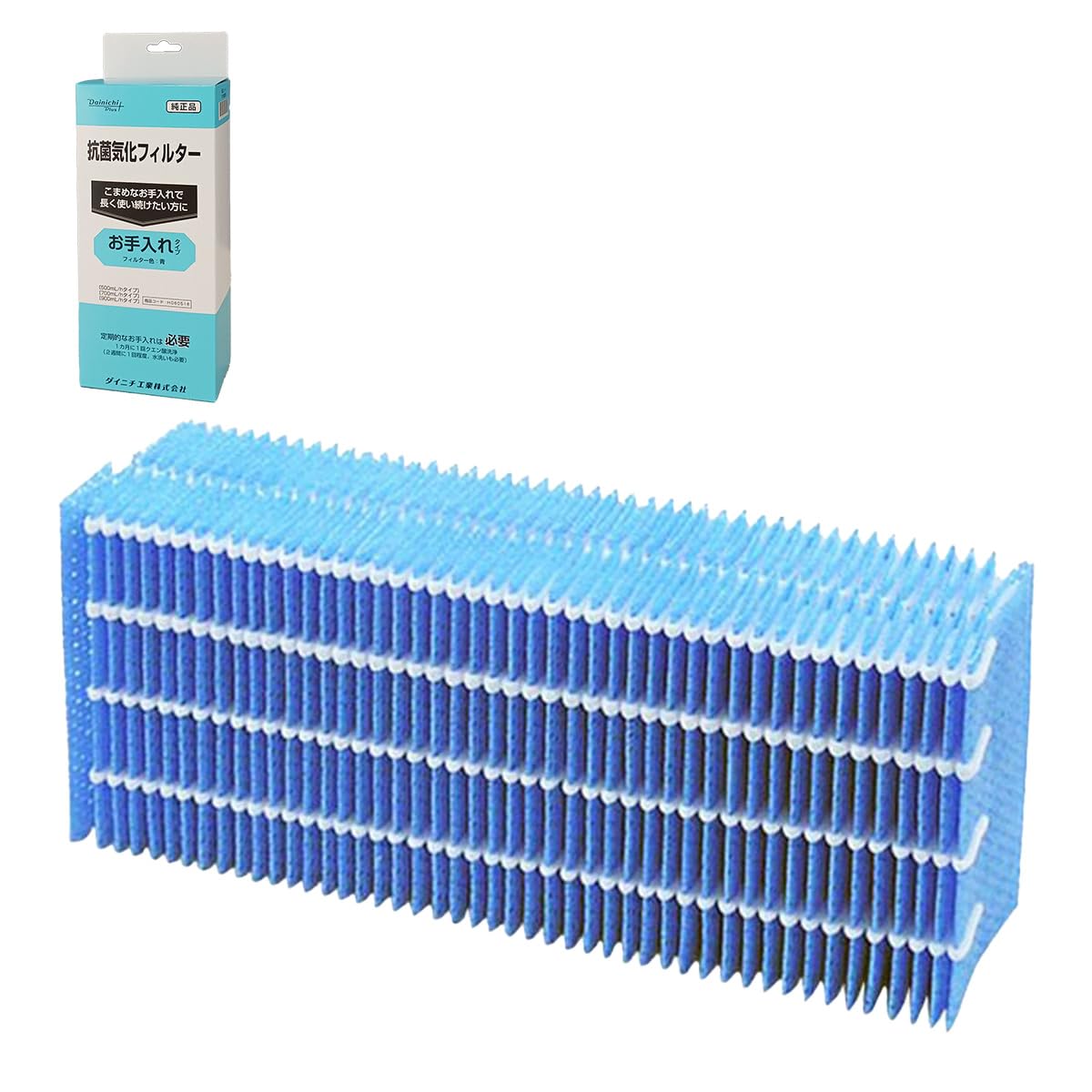 

Genuine Dainichi Humidifier Replacement Antibacterial Evaporative Filter H060518 Blue H060509 and (Replaces H060511) синій