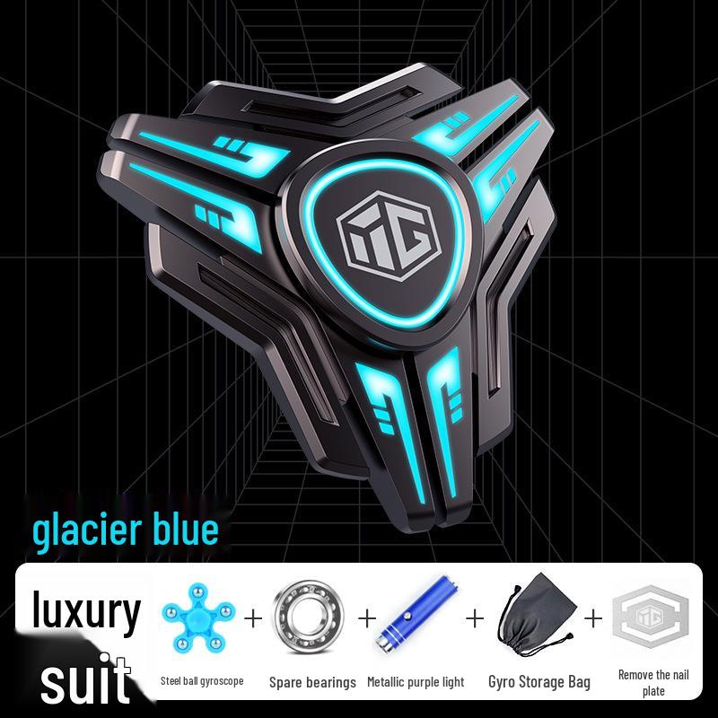 Yijue Leuchtendes Nachtlicht Spinner Spielzeug - Dekompressionsklinge für Kinder