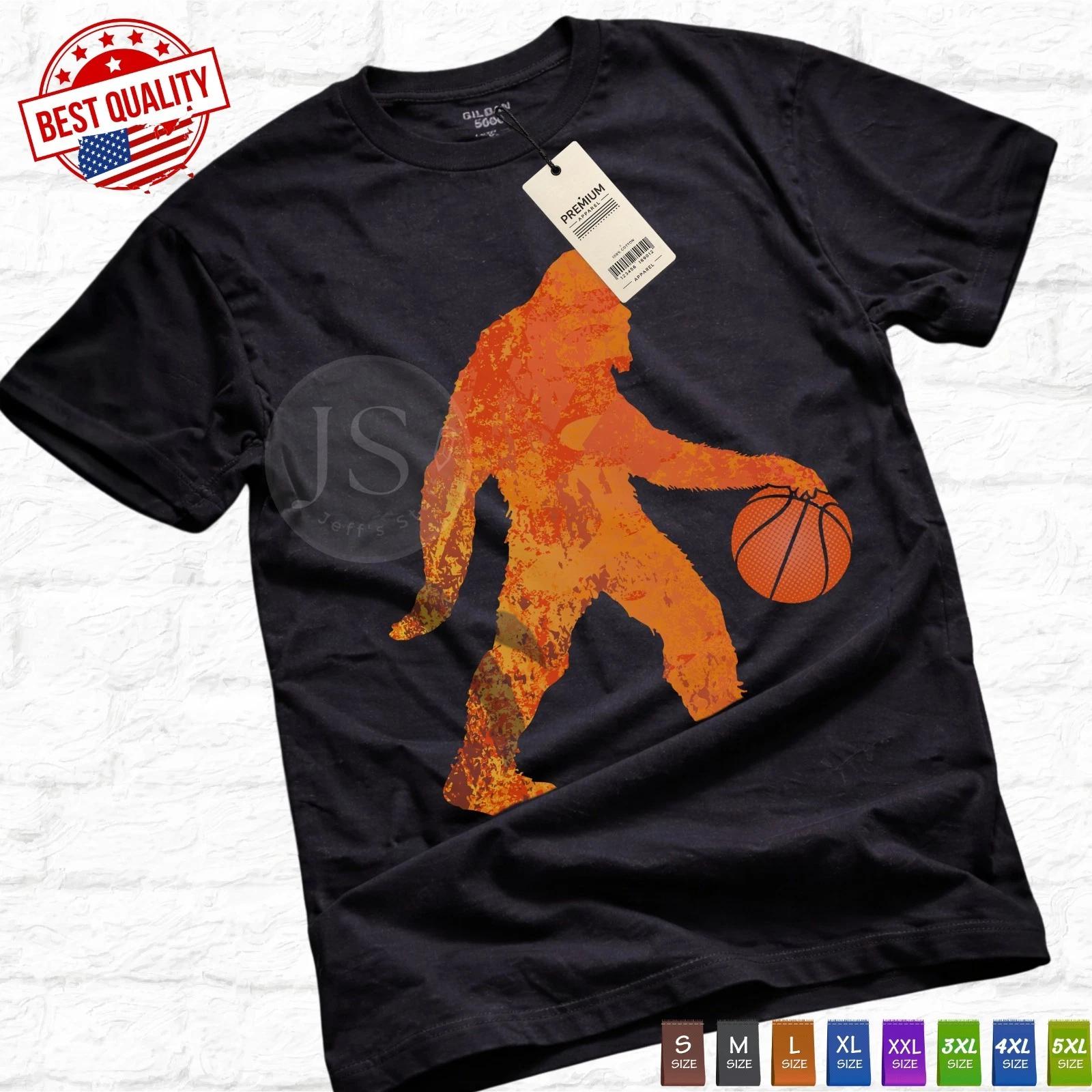 Funny Basketball Big Foot T Shirt Urban Graphic Tee Freestyle Novelty Urban L