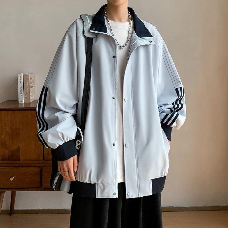 Casual Jacket Boys Jacket Teen Couple American Ruffian Handsome Baseball Uniform Autumn Top Men's Clothing