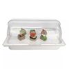 Clear Plastic Bread & Cake Display Tray with Insulated Dust Cover