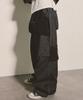 Nainneoscheu Reverse Terry Pocket Denim Pants_Black