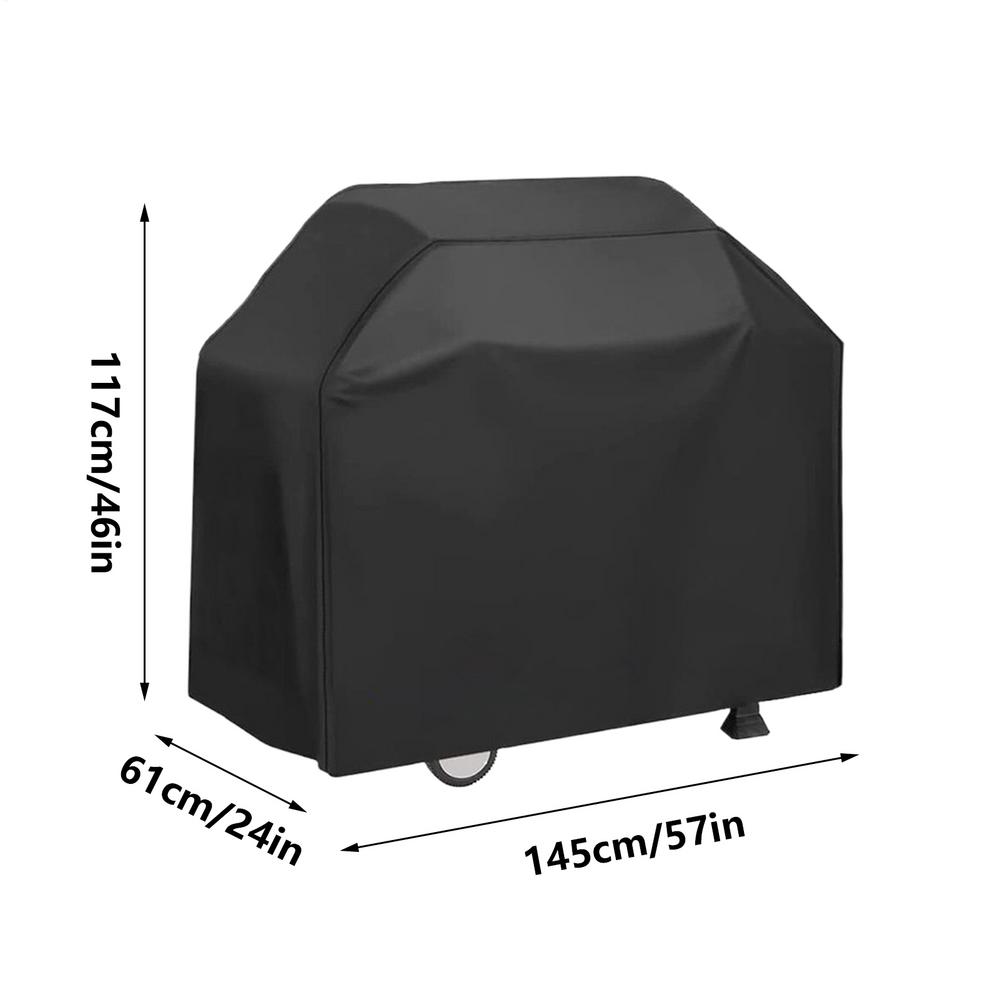 Grill Cover Outdoor Barbecue Cover Waterproof Anti-UV Protector For Outdoor Cooking Equipment Camping Picnic Backyard