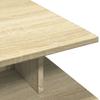  Coffee Table, Sonoma Oak 102x55x35 Cm Wood-based Material