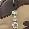 Fashion Five-pointed Star Bead Hanging Pendant Sweet Cool Phone Strap Bag Decoration Hanging Lanyard for Girls Women