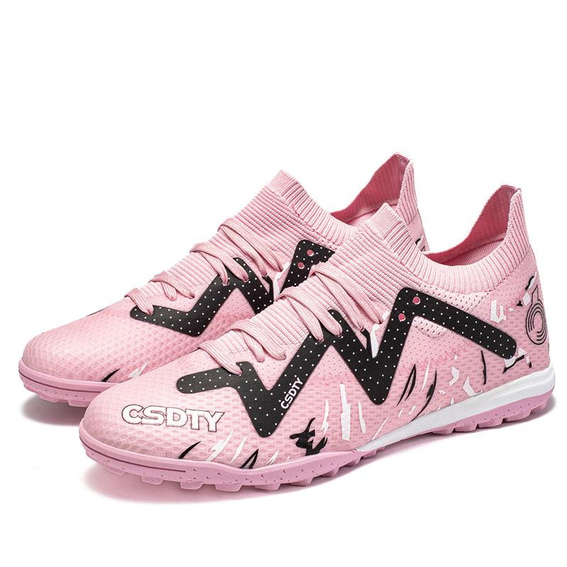 Nové Pánské Fotbalové Kopačky Tréninkové Kluci Venkovní Sport Fotbalové Boty Dospělí Dlouhé Kopačky Protiskluzové Kolíky Prodyšné Zápasové Pohodlné