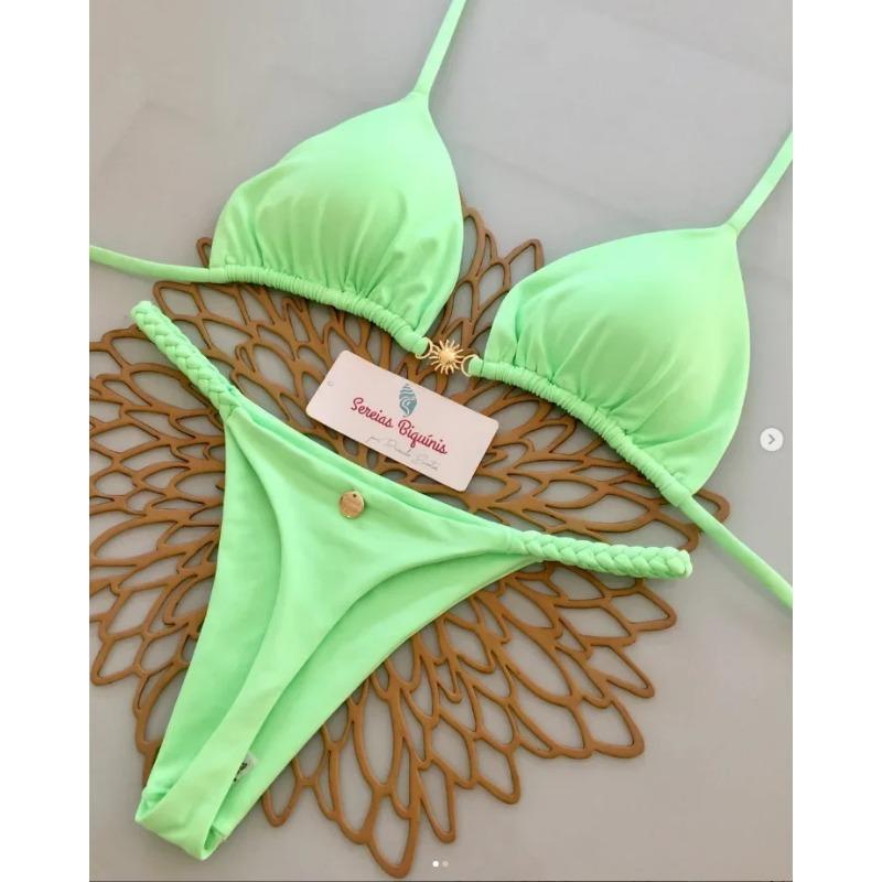 

Принтованные Сексуальные Наборы Бикини Топы Халтер на Шнуровке Стринги Пляжный Стиль Купальник Y2k Купальники Женская Пляжная Одежда L