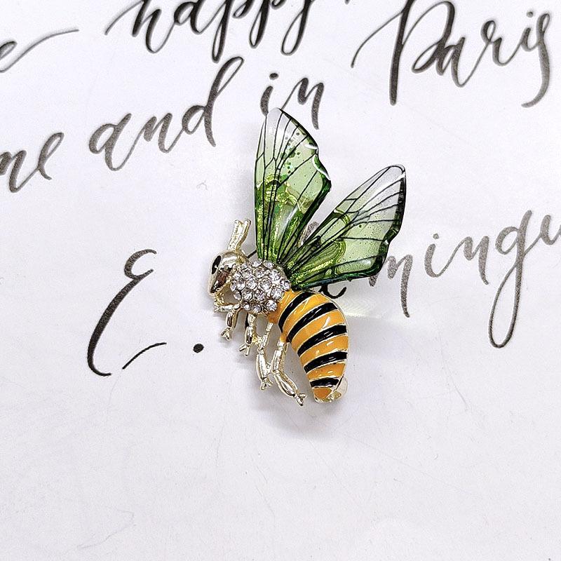 Enamel Bee Brooch - High-end, Niche, Premium Insect-themed High-end Jewelry Brooch