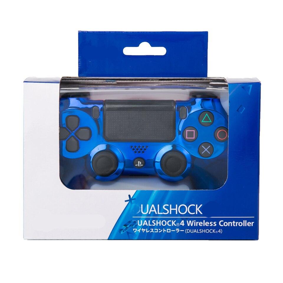 Беспроводной контроллер PS4 Контроллер PS4 Bluetooth Вибрационная световая полоса Контроллер PS4 Bluetooth синий