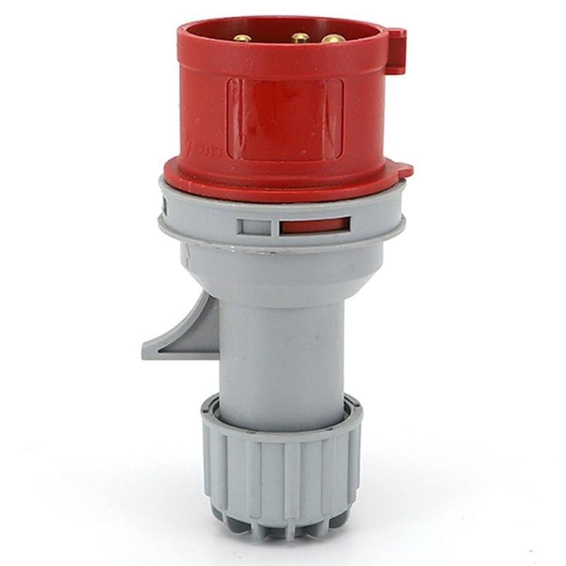 BAAJ-Industrial Waterproof Socket 5PIN 32A Plug And Connector Wall Mount EU Standard Electrical Connection EU PLUG