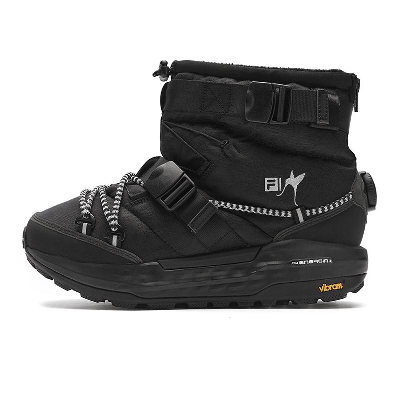 Fila James Jean X  Boa Explorer 2 Durable Versatile Short Outdoor Boots Women Boots Black A12W441207FBA