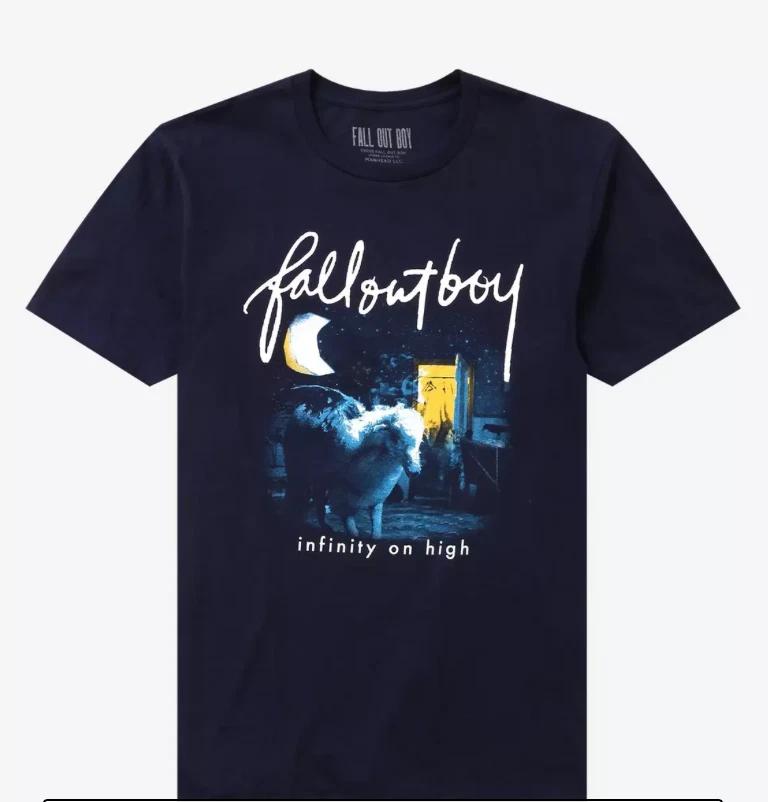 Official FALL OUT BOY FOB Infinity On High Band T-Shirt LARGE NEW WITH TAGS 4XL
