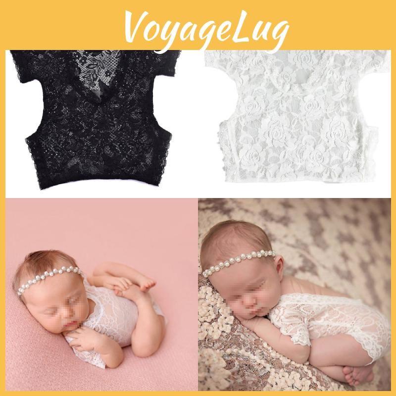 Baby Newborn Infant Girls Floral Lace Romper Bodysuit Jumpsuit Outfit Clothes