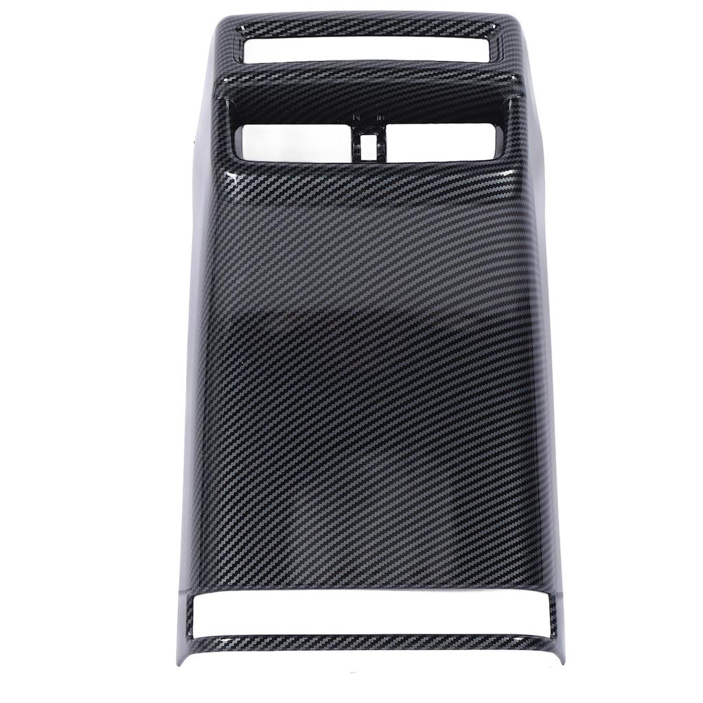 Kryt zadního větracího otvoru klimatizace Barva karbonových vláken Samolepicí Náhradní pro Isuzu D Max 2021 až 2024