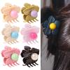 Hairpin Flower Hair Claw Plastic Plastic Shark Clip Creative Hair Crab Clip  Travel