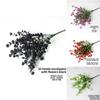 Artificial Eucalyptus Robusta Camellia Outdoor Decoration Divider Curtain With Faux Flower For Wedding Events