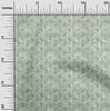 oneOone Cotton Flex Light Green Fabric Watercolor Floral Sewing Material Print Fabric By The Yard 40 Inch