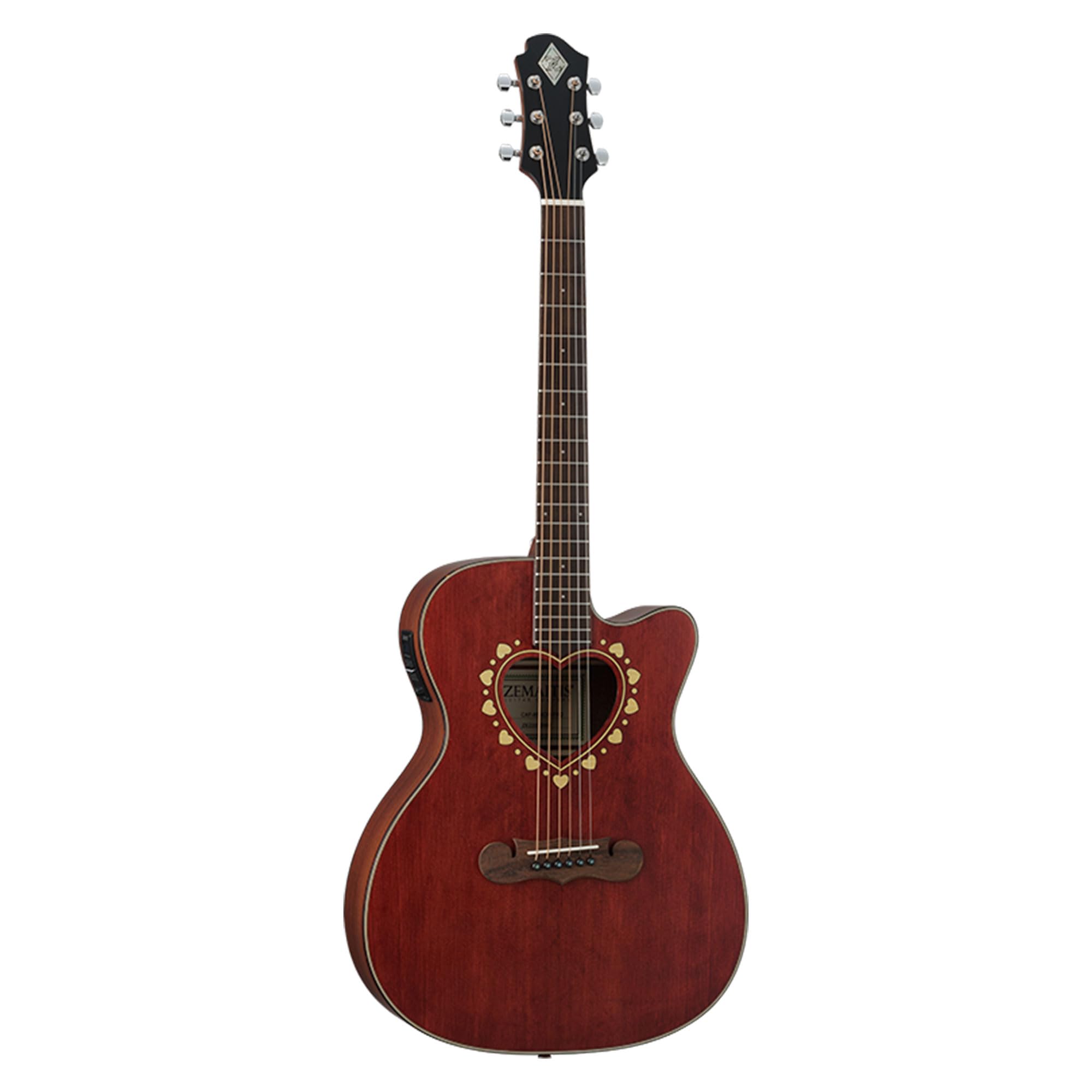 

Zemaitis Electric Acoustic Guitar CAF-85HCW Faded Red (Faded Red)