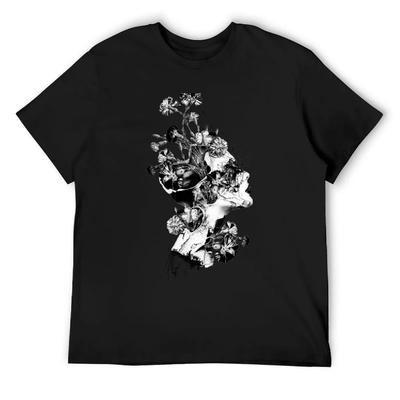 Broken BW T-Shirt Anime Figures Quick Drying Vintage Anime Shirt Funny T-shirts Slim Fit T Shirts for Men