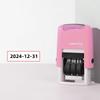 Automatic Ink Return Self-Inking Stamps Handle Account Date Wheel Stamp Date Stamps  DIY Painting