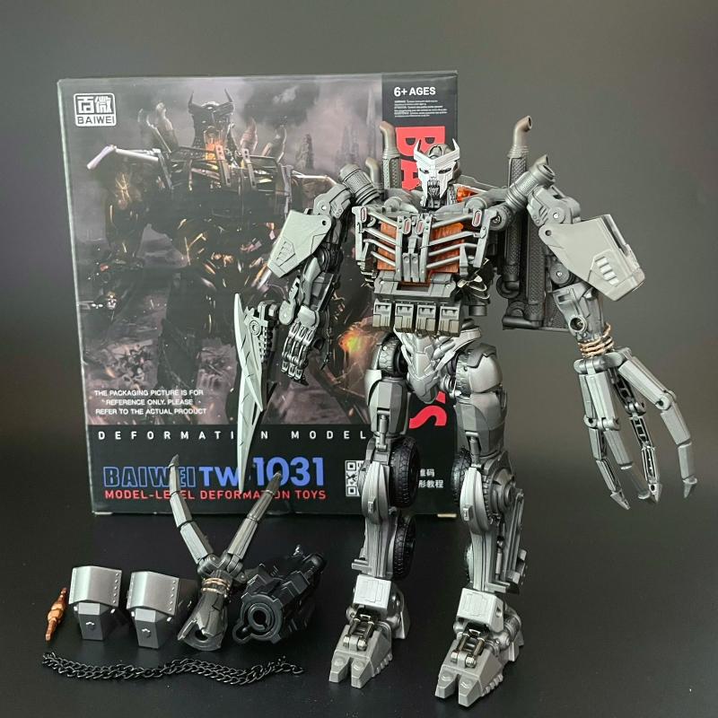 BAIWEI 20CM Coole Transformations-Actionfigur Schönes Spielzeug Film 7 Serie KO SS13 Anime Roboter Auto Panzer Modell Kinder Junge TW-1029 TW-1032