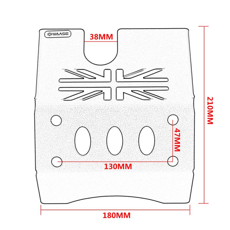 Motorbike Belly Pan Engine Lower Base Chassis Guard Skid Plate Protector For Triumph Bonneville 1200 Bobber T120 2016-2021 2022