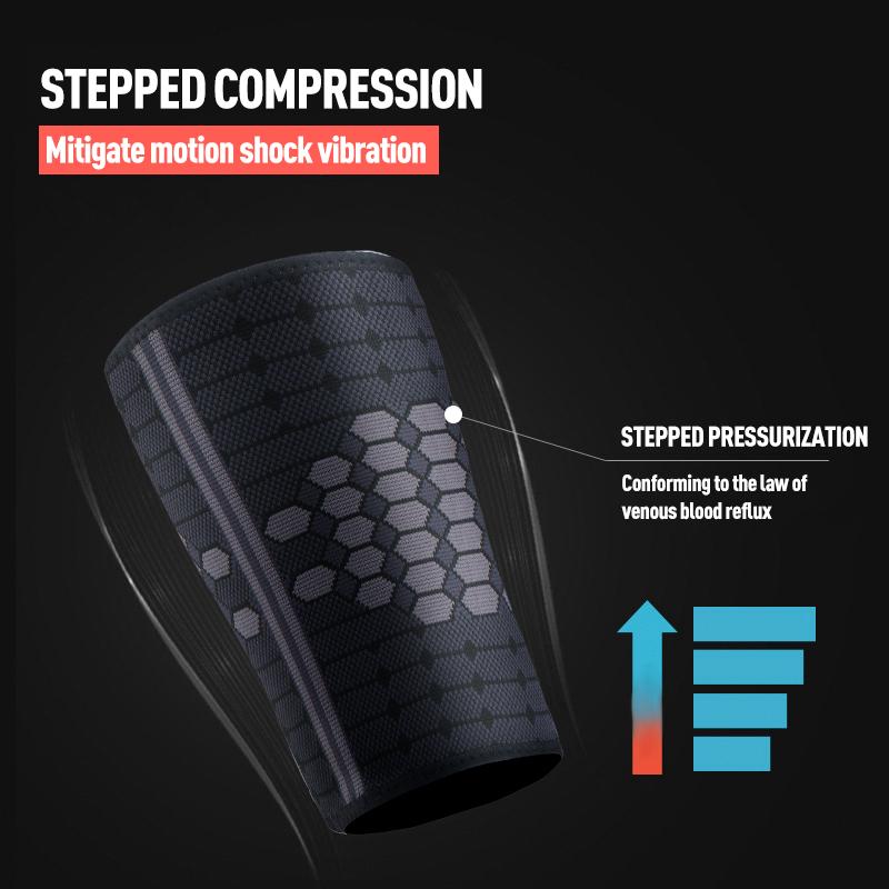 1Pc 2Pc Thigh Compression Sleeve Four Circle Support Hamstrings Groin Muscle Exercise Recovery Workout