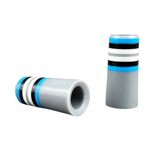 Golf Iron Ferrules Flat Golf Club Ferrules Sleeve Colorful Golfing Iron Ferrules Fit 0.355in Tapered Steel Shafts