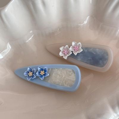 Mini Hair Accessories for Women Girl Korean Bows Clip Pin Flowers Headdress Fascinator Barrette Designer Vintage Fairy Kpop
