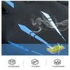 Two Finger Breathable Fingerless Ice Silk Gloves Anti-UV Gloves Summer Gloves Sunscreen Gloves