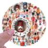 55 New Nutcracker Graffiti Stickers Decorative Notebook Skateboard Mobile Phone DIY Waterproof Stickers