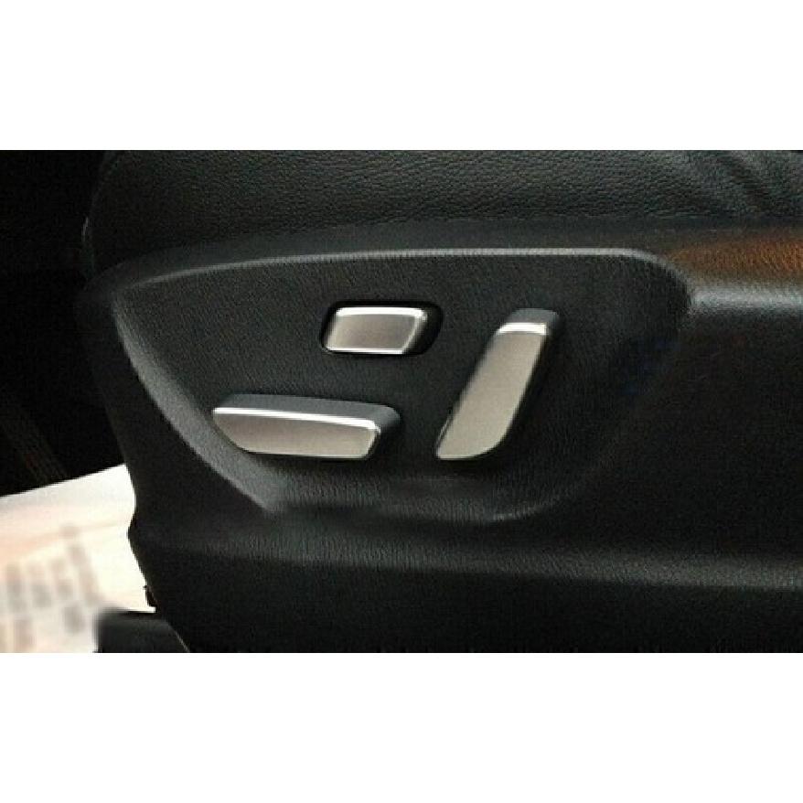 For Mazda 6 Atenza 2014-2015 Matte Silver Power Seat Control Button Cover Trim
