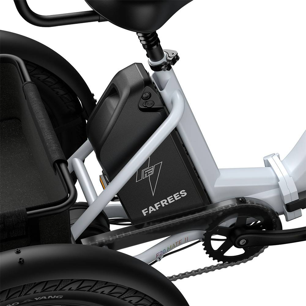 Bicicleta Eléctrica Fafrees F20 Mate Motor de 250W Frenos de Disco Doble Neumático de Aire 20"x2.5" Plegable E-Bike de Carga Pantalla LCD 48V 21Ah Carga Máxima 180Kg