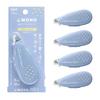 Tombow MONO Air Correction Refill 5mm Milk Set of 5 Tape, Type, Wide, Blue, (CT-CAX5C46L-5P)
