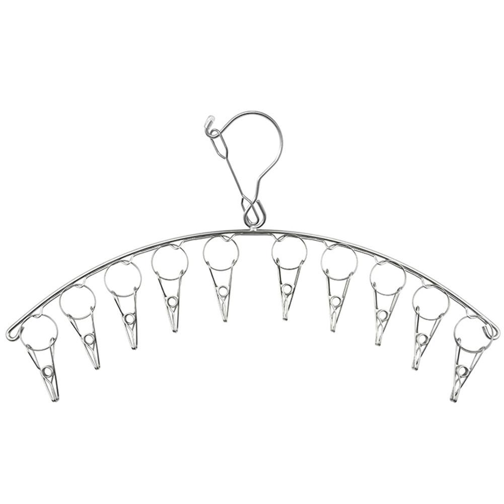 81020 Pegs Easy Hold Bathrooms Cloth Hanger Rack with clips Clothespin Clothes Hangers Socks Bras Towel Underwear drying Clips