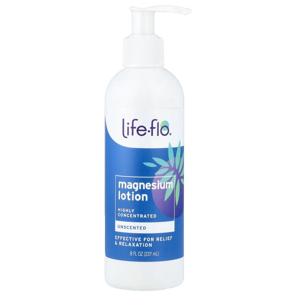 iHerb Life Flo Health Magnesium Lotion, High Potency, Unscented, 237ml (8 fl oz)