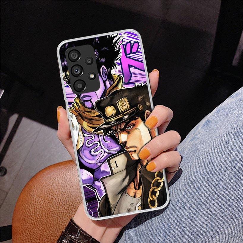 JoJo's Bizarre Adventure Stardust Crusaders Phone Case For Samsung Galaxy A17 A16 A15 A14 A13 A57 A56 A55 A54 A53 A37 A36 A35 A3