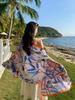 New Summer Elegant Women Silk Scarf Beach Wrap Shawl Floral Print Sunscreen Bandana Hijab Mujer Bohemian Musulman Scarve Pareo