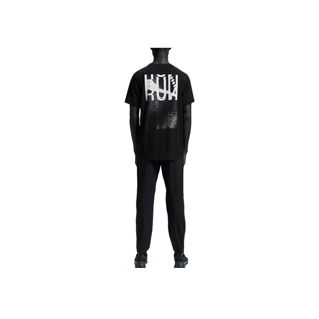 On Active-T Graphic Fashiable Versatile Sports Short Sleeve T-Shirt Men tops Black 1ME30520553