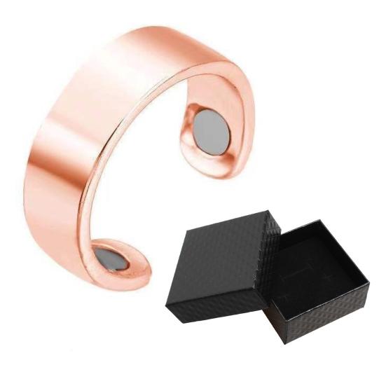 Magnetic Ring Adjustable Magnetic Open Design Reduce And Improve Finger Ring Therapy Ring Sleep Quality