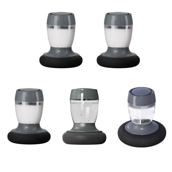 Wax Applicator Pad Car Cleaning Tool with Ergonomic Handle Easy To Use Car Waxing Sponge Automatic Liquid Dispenser Cleaner