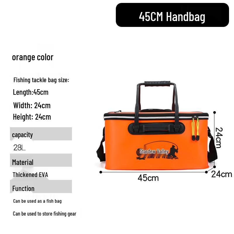 

Brangdy Folding Live Fish Bucket 45cm
