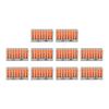 10Pcs Wire Block Clamp Terminal Quick Conductor Flexible Hard Cable Connector PCT218